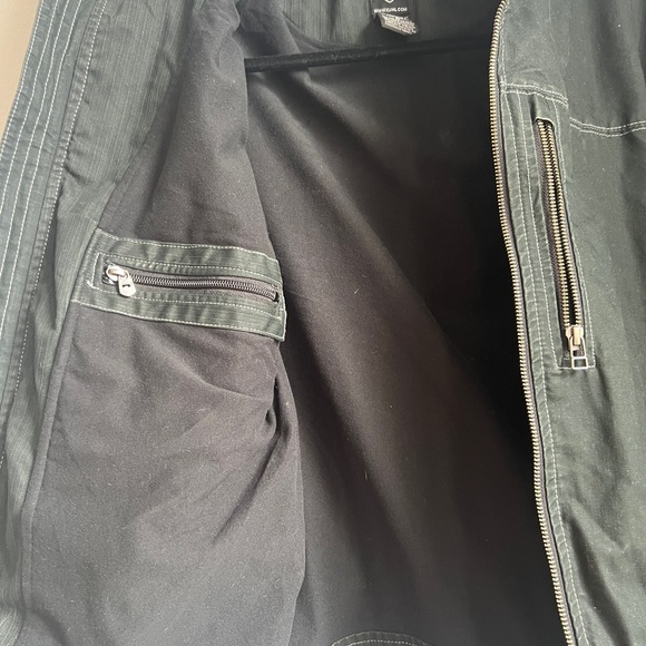 EUC Men's MED KUHL Vintage Patina Dye Jacket, Dark Green - Picture 10 of 10